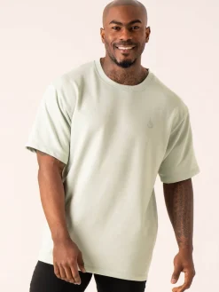 Throwback Oversized Fleece T-Shirt