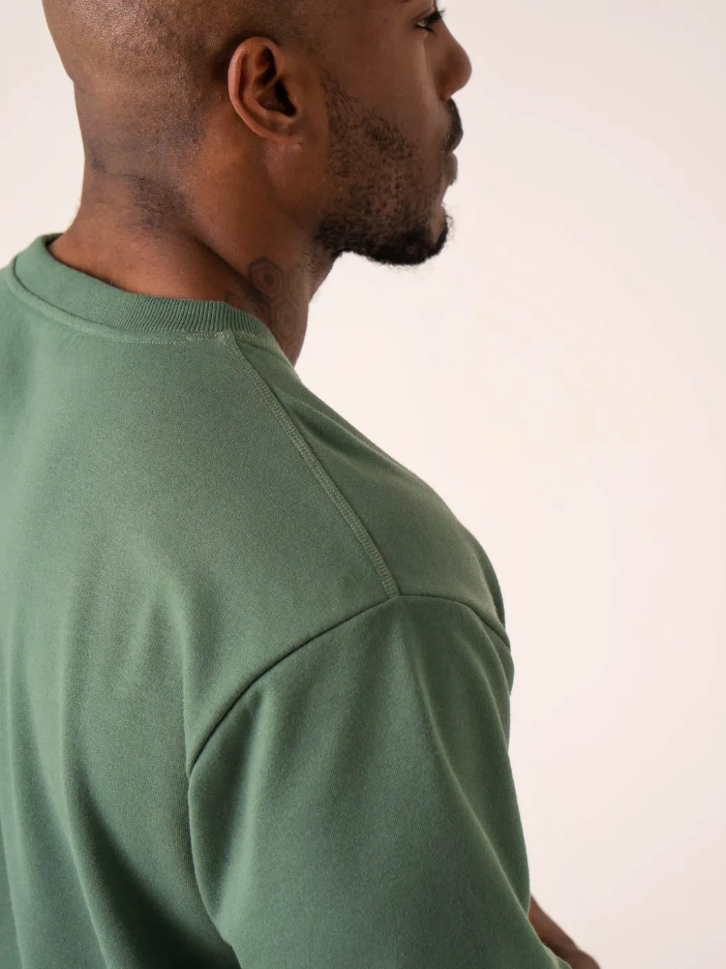 Throwback Oversized Fleece T-Shirt