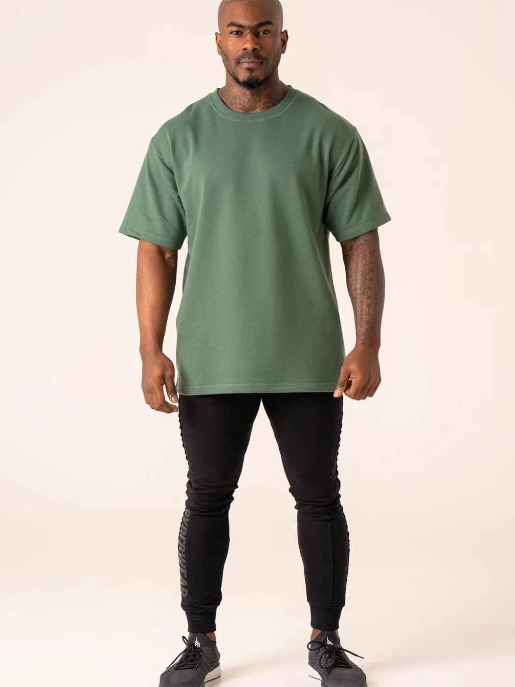 Throwback Oversized Fleece T-Shirt
