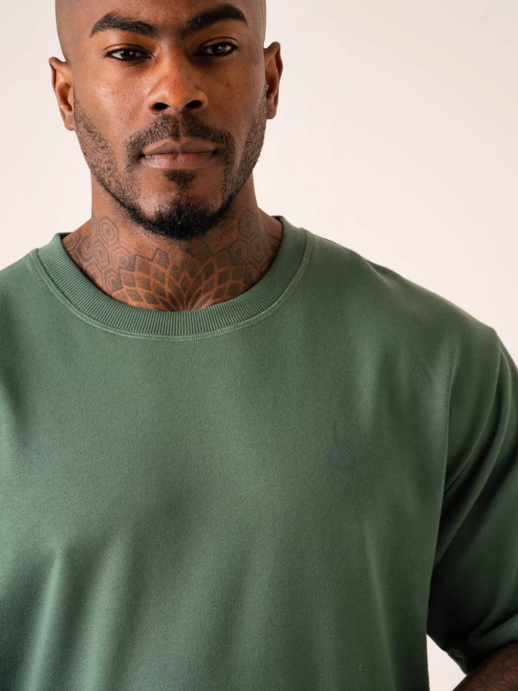 Throwback Oversized Fleece T-Shirt