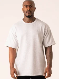Throwback Oversized Fleece T-Shirt