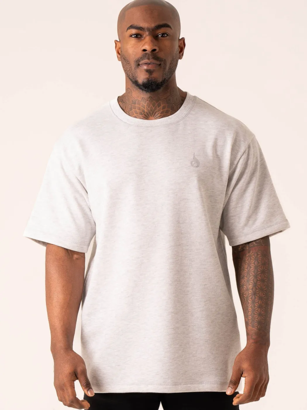 Throwback Oversized Fleece T-Shirt