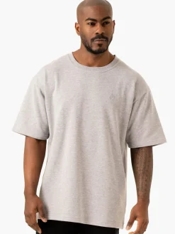 Throwback Oversized Fleece T-Shirt