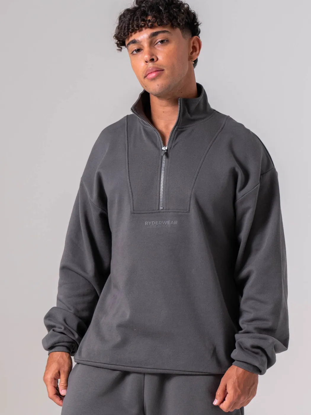 Unisex Fleece Half Zip