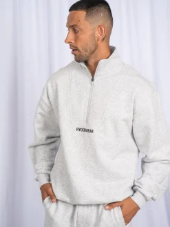 Unisex Half Zip Jumper